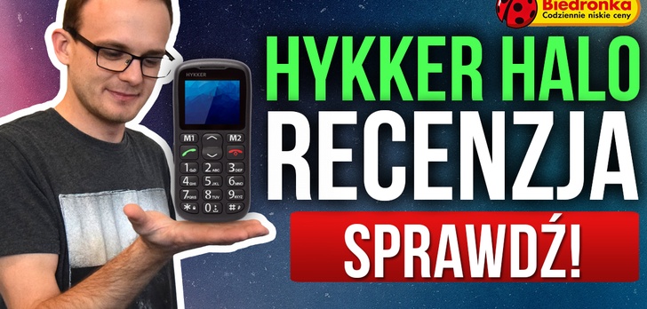 Hykker Halo - Bardzo Tani Telefon z Biedronki