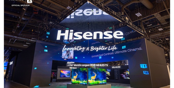 Hisense zaprezentował inteligentne technologie na CES 2026 w Las Vegas