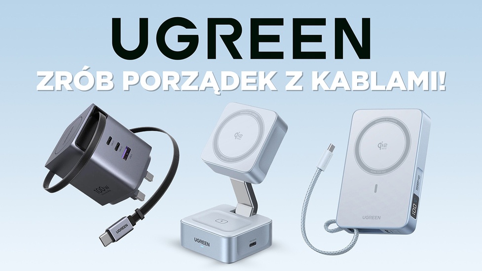 UGREEN MagFlow robi porządek z kablami