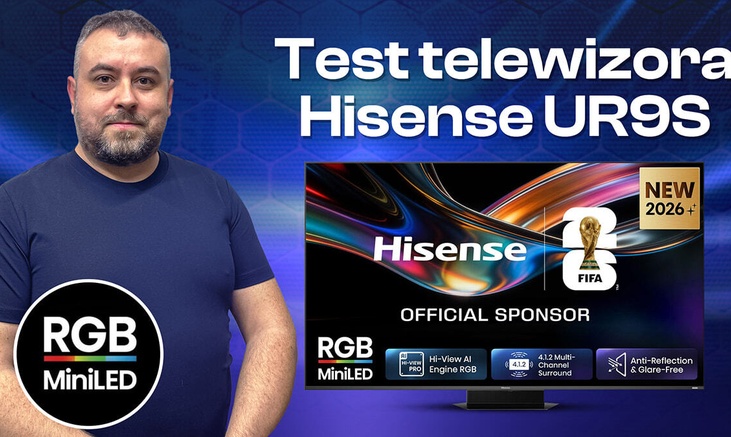Hisense 65UR9S - Mini LED RGB jakości premium