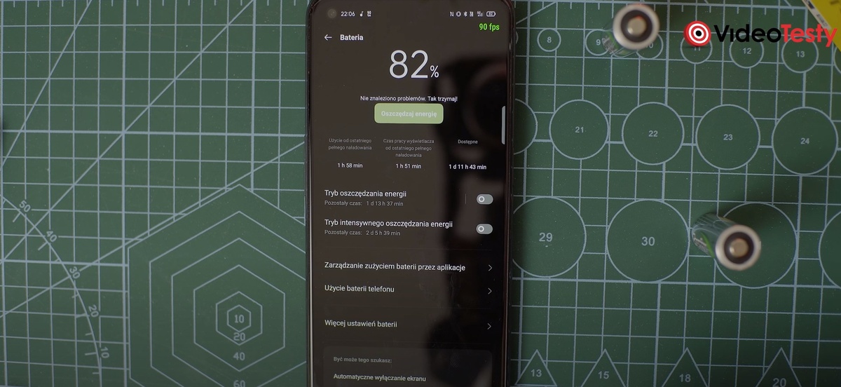 Bateria w realme 8 5G wystarczy na pełen dzień pracy