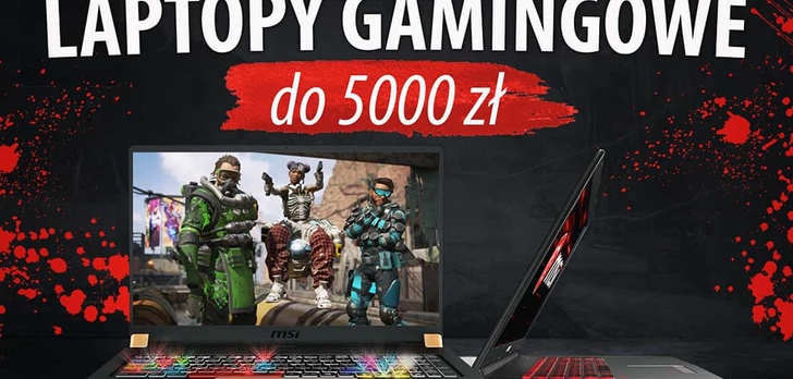 Laptopy gamingowe do 5000 zł |TOP 5|