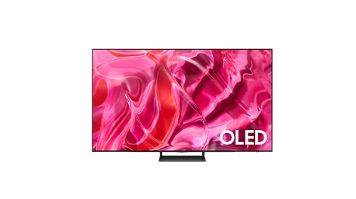 Samsung OLED QE55S90CAT na białym tle