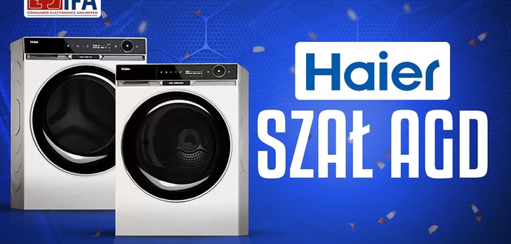 Haier na IFA 2024: Sterylizowanie bez UV, para na kilka sposobów, klasa A-60%