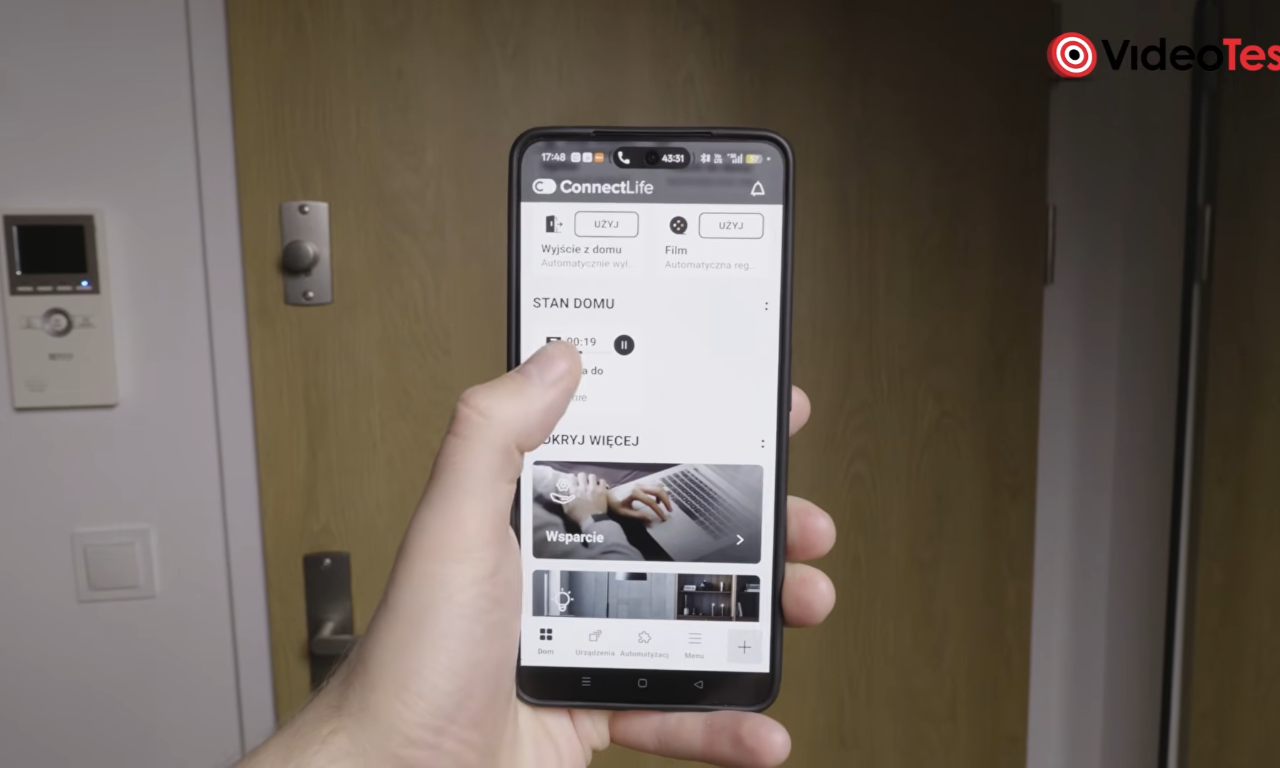 Aplikacja w telefonie Hisense 5i DH5I104BWAB