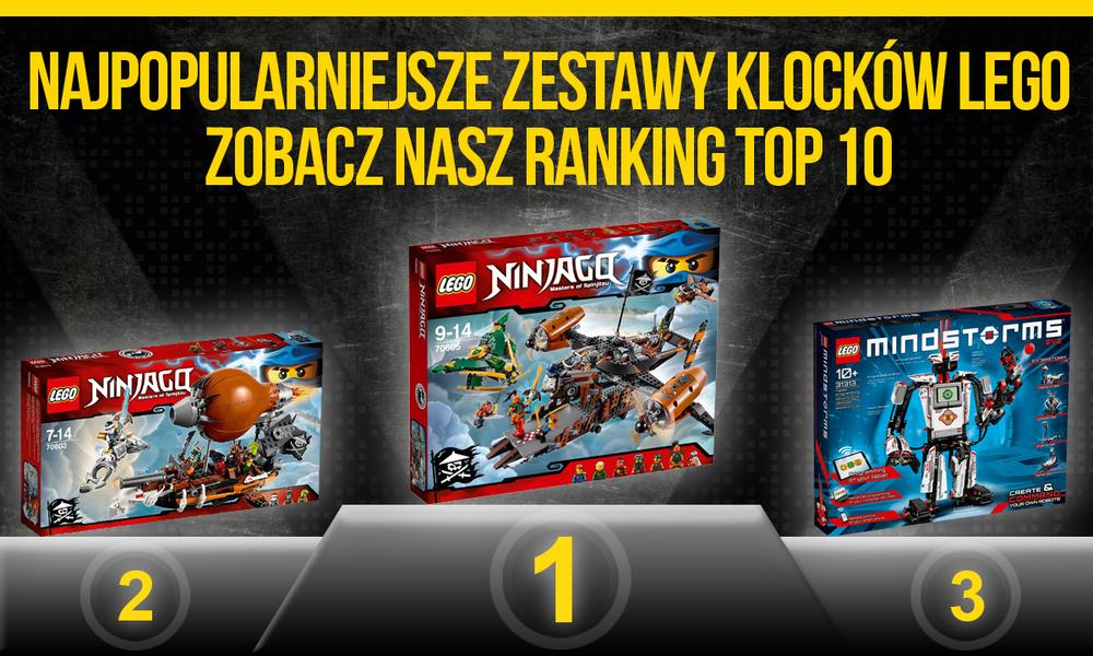 Najpopularniejsze Zestawy Klocków LEGO - Zobacz Nasz Ranking TOP 10!