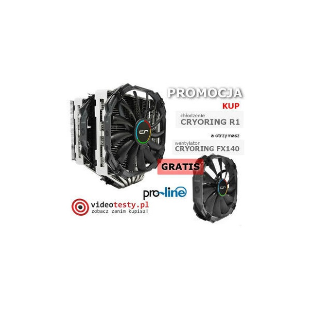 PROMOCJA - GRATIS wentylator firmy Cryorig