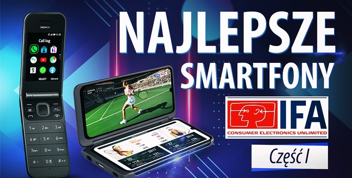 Smartfony z IFA 2019 - Sony, Nokia, Motorola, LG, Samsung