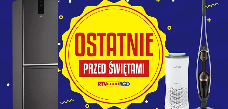 Ostatnie prawdziwe promocje przed świętami w RTV Euro AGD