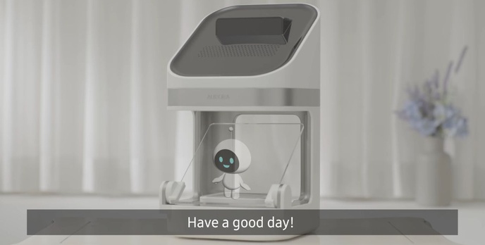 Aurora - Gadający hologram Samsunga walczy z ludzką samotnością