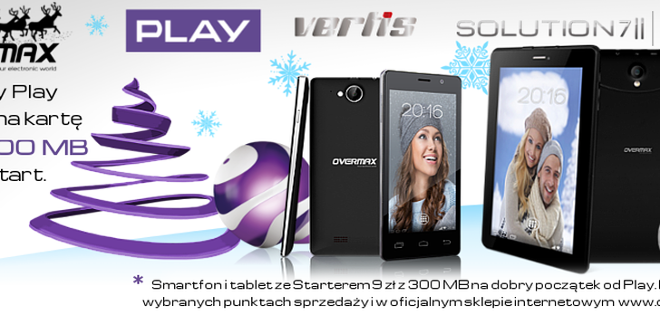 Overmax i startery Nowy PLAY Online