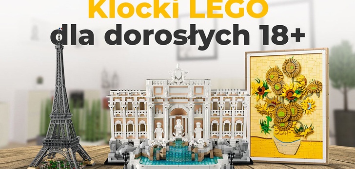Klocki LEGO dla dorosłych 18+ | Ranking TOP 10