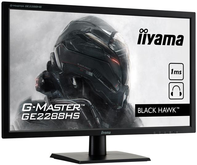 Rodzina Monitorów Dla Graczy Iiyama G-MASTER Powiększa Się o Black Hawk