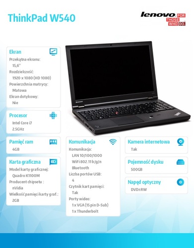 Lenovo ThinkPad W540