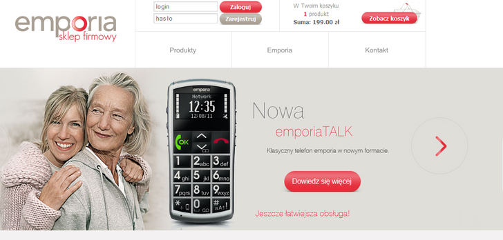 Senior jest w Internecie - każdy to widzi