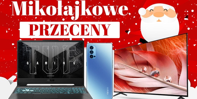 Laptop oraz ekspres tańsze o 1000 zł! Mikołajkowe przeceny w RTV Euro AGD