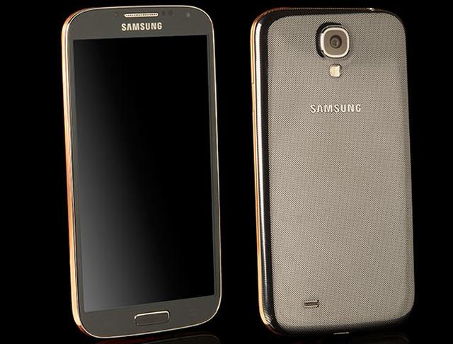 Samsung GALAXY S4 Gold - luksusowy smartfon