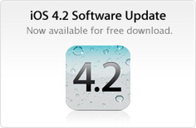 Uaktualnienie oprogramowania iOS 4.2