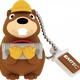 EMTEC Pendrive 8GB Building Beaver The Animalitos