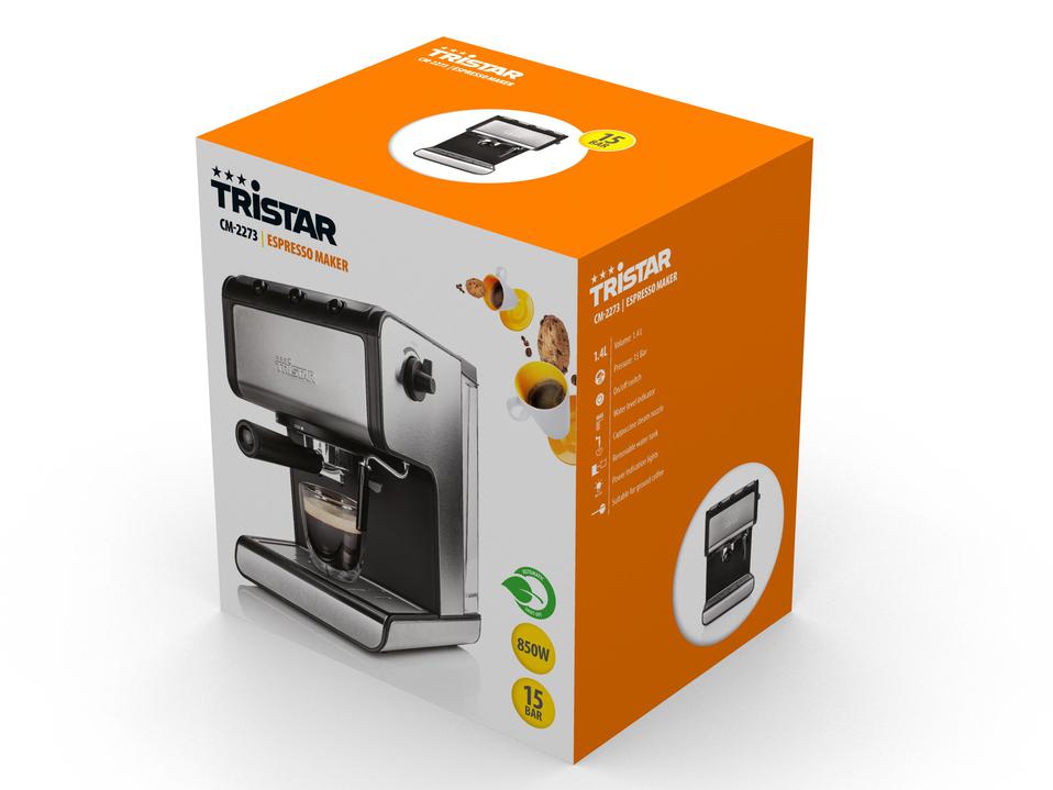 Ekspres kolbowy TRISTAR CM-2273 ( 850W ; czarny ) Ekspres kolbowy TRISTAR CM-2273 ( 850W ; czarny )