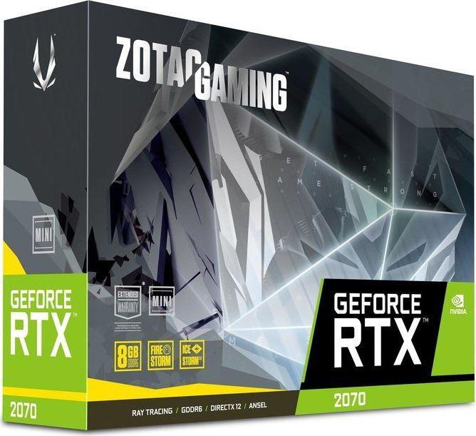ZOTAC GeForce RTX 2070 GAMING MINI 8GB GDDR6 256bit 3DP/HDMI/DVI-D