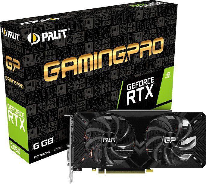 Palit RTX 2060 GamingPro, 6GB GDDR6, 192-bit (NE62060018J9-1062A)