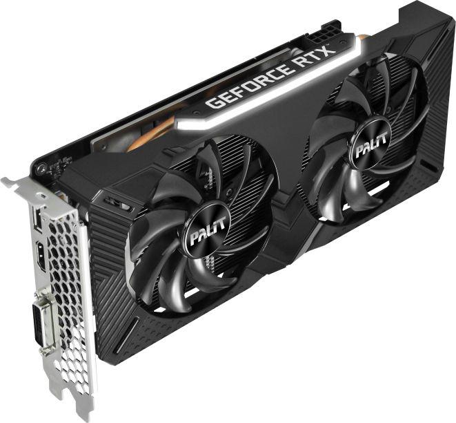 Palit GeForce RTX 2060 Dual OC, 6GB GDDR6 (NE62060S18J9-1160A)