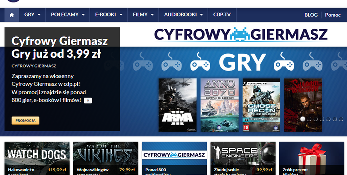 Trwa cyfrowy giermasz w CDP.PL