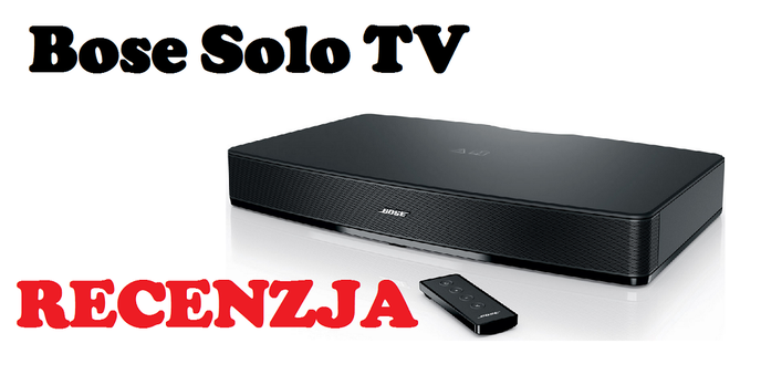 Bose Solo TV - Kino Domowe w Pojedynczym Głośniku