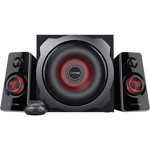 głośniki komputerowe 2.1 do 300 złotych Trust GXT 38 2.1 Speaker Set Czarny
