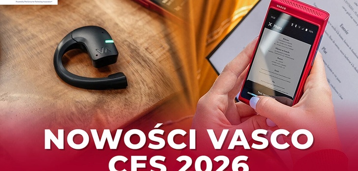 Nowości od Vasco Electronics na CES 2026 - polskie tłumacze podbijają Las Vegas