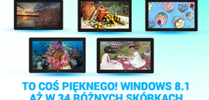 Coś Pięknego! Windows 8.1 w aż 34 Różnych Skórkach