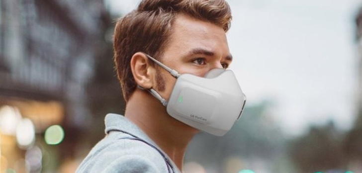 LG zamierza produkować maseczkę z wbudowanym oczyszczaczem powietrza!