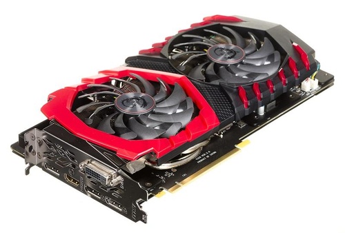 MSI NVIDIA GF GTX 1060 GAMING X 6144MB GDDR5 192b PCI-E x16 v. 3.0 (1594MHz/8100MHz) OC Edition
