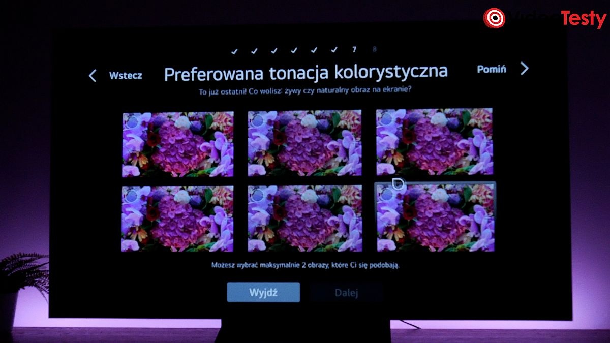 ustawienia LG OLED C5