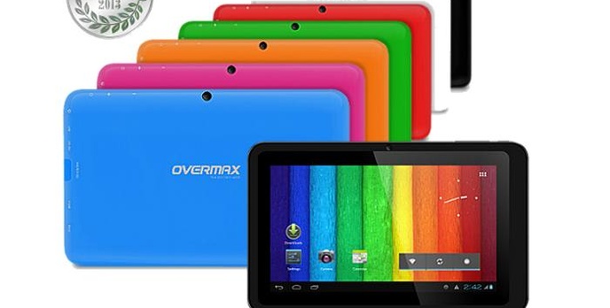 Tablet NewBase firmy Overmax w kolorach tęczy !