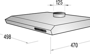 Gorenje Okap podszafkowy DU5115W