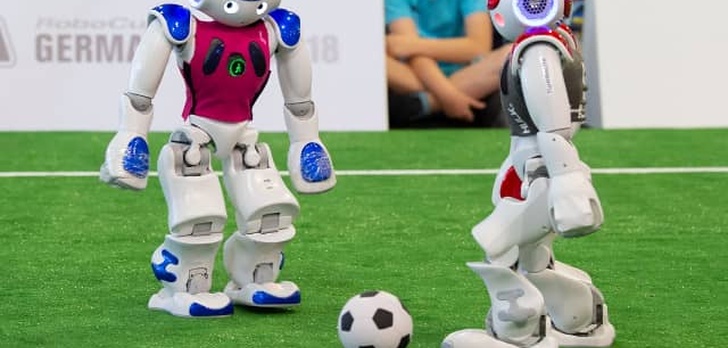 Zobaczcie, jak wyglądały finały piłkarskiej ligi robotów