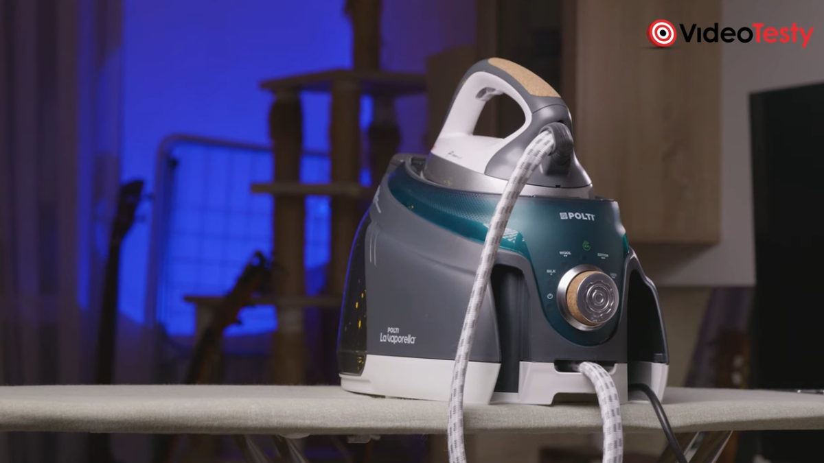 Prezentacja tyłu i trybów Polti La Vaporella XT120C