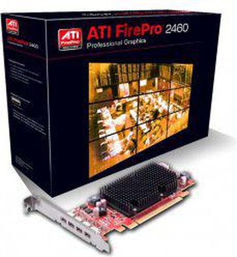 AMD FirePro 2460 512MB GDDR5 (64 bit) 4x mDP, BOX (100-505969)
