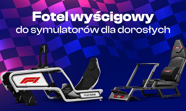 Fotel wyścigowy do symulatorów dla dorosłych Ranking | TOP 7