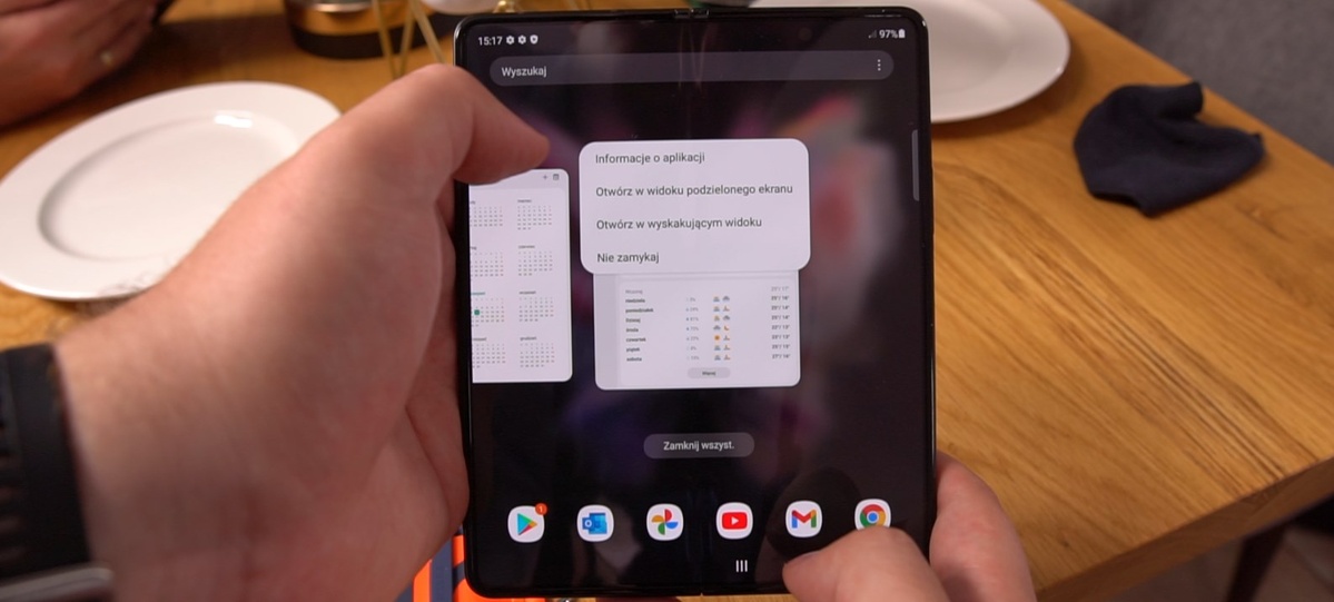Samsung Galaxy Z Fold 3 i One UI
