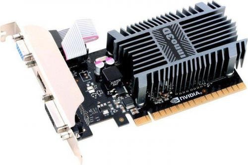 Inno3D GeForce GT 710 1GB DDR3 (64 bit) DVI, HDMI, D-Sub (N710-1SDV-D3BX)