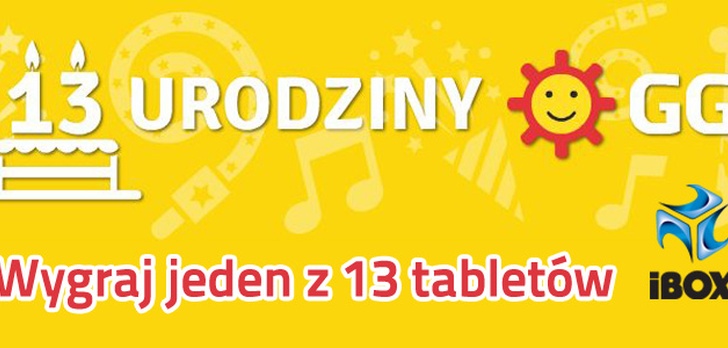 Szczęśliwa 13 GG - urodziny komunikatora Gadu Gadu