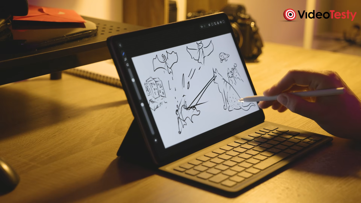 Grafika na tablecie Huawei