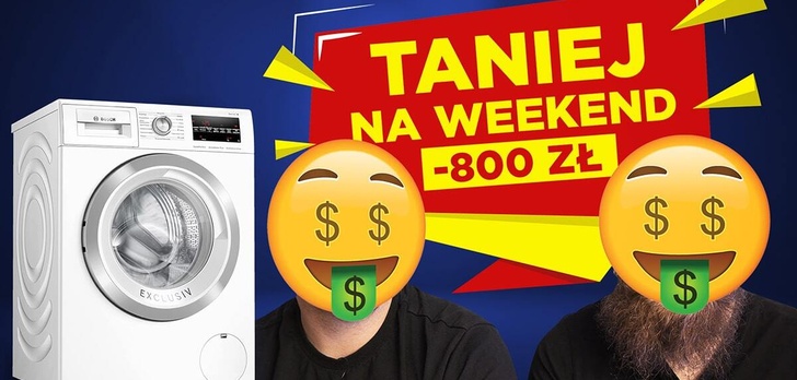 Oszczędź nawet 800 złotych na elektronice! Myszka Razera, piekarnik z termosondą, pralka Bosch