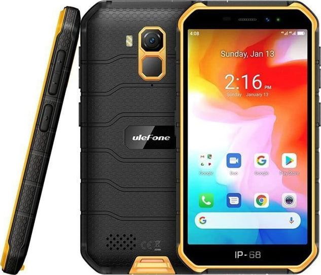 UleFone Armor X7 2/16GB Dual SIM Czarno-pomarańczowy