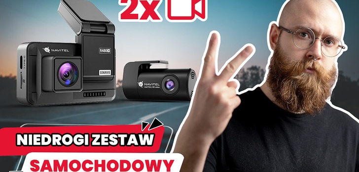 TEST Navitel R480 2K - Niedrogi zestaw kamer samochodowych!