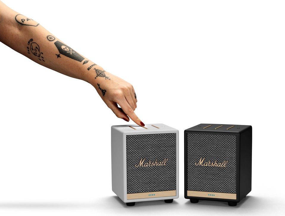 Marshall Uxbridge Voice Asystent Google (czarny)