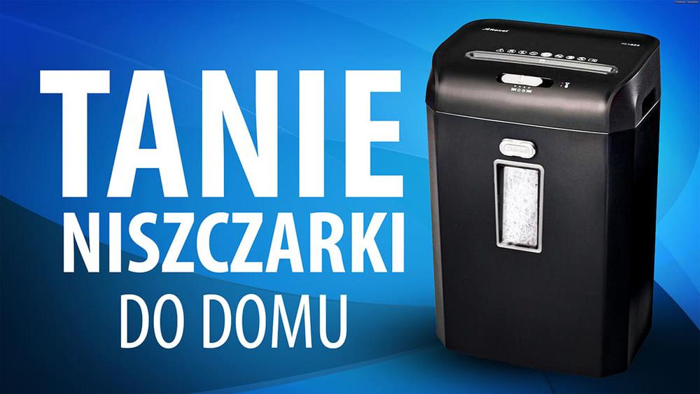 Tanie niszczarki do domowego użytku |TOP 7|